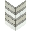Picture of Emser Tile - Intrigue Chevron Gray Fawn