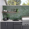 Picture of Emser Tile - Splash Offset Beveled Moss