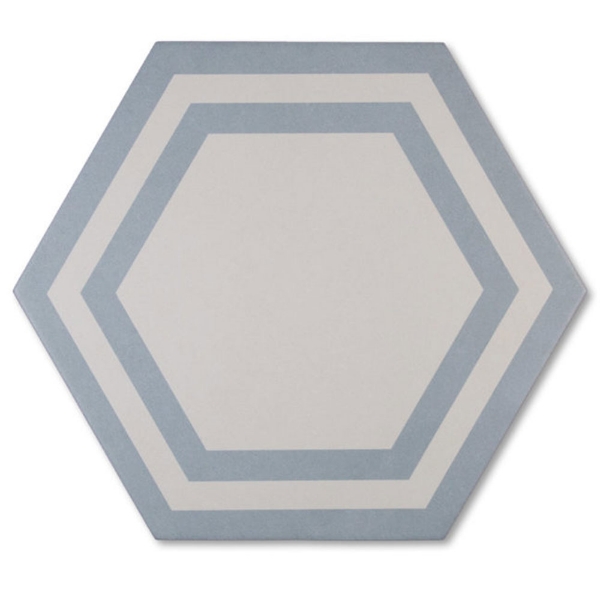 Picture of Adex USA - Floor Hexagon Deco Azure