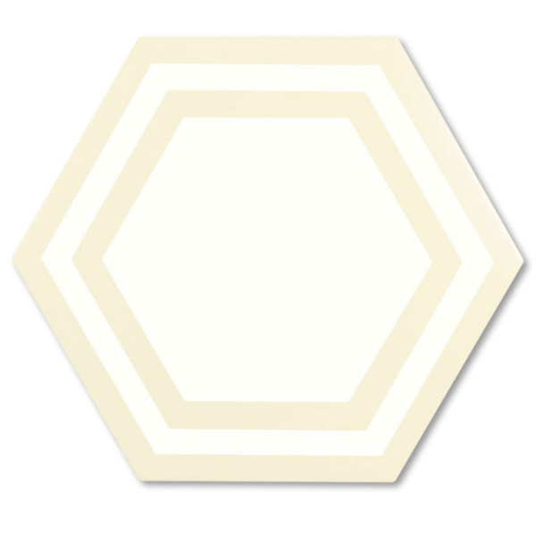 Picture of Adex USA - Floor Hexagon Deco Bone