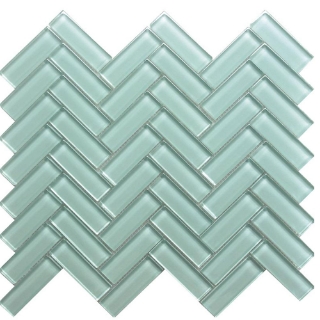 Picture of MiR Mosaic - Color Palette Mosaic Herringbone Ice