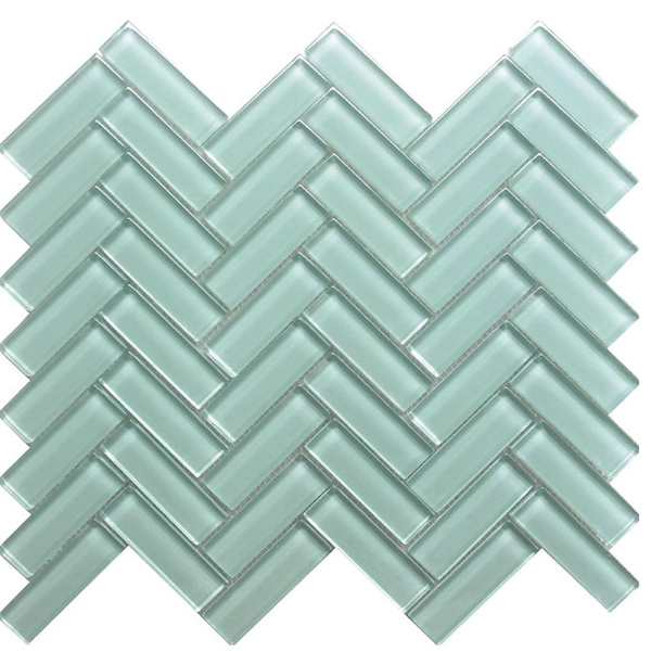 Picture of MiR Mosaic - Color Palette Mosaic Herringbone Ice
