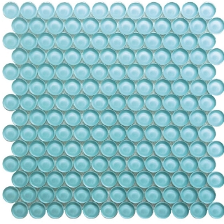 Picture of MiR Mosaic - Color Palette Mosaic Penny Aqua
