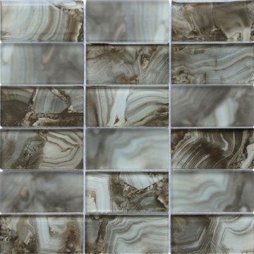 Picture of Bati Orient - Onyx Pattern Grey Green