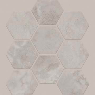 Picture of Shaw Floors - Layered Earth Hexagon Mosaic Grey
