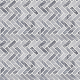 Picture of Shaw Floors - Chateau Herringbone Bardiglio Cloud