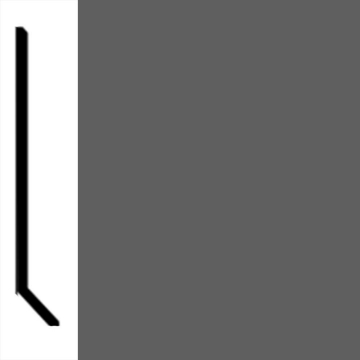 Picture of Armstrong - Coved Wallbase 4 inch Smokey Gray