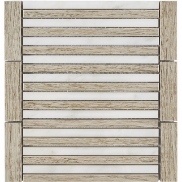 Picture of SOHO Studio Corp - Avant Garde Linear Asian Statuary Wooden Beige