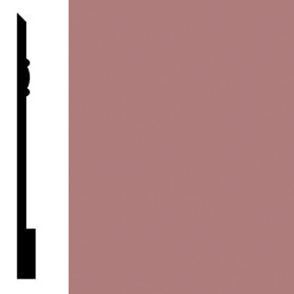 Picture of Flexco - Base Sculpture Wall Base Charmed Heirloom Rose