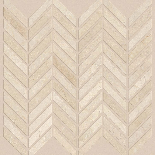 Picture of Shaw Builder - Estate Mosaic Chevron Crema Marfil