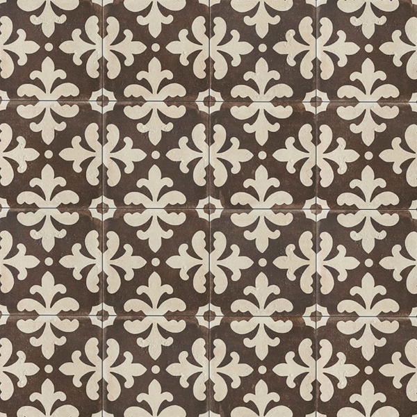 Picture of Bedrosians - Palazzo Deco 12 x 12 Antique Cotto Florentina