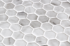 Picture of Onix Mosaico - Hex Ecostones Calacatta Matte