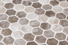 Picture of Onix Mosaico - Hex Ecostones Ecru Nocce Mix