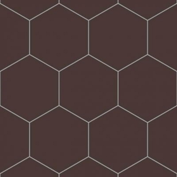 Picture of Bisazza Mosaico - Cementiles Full Colors Hex Cioccolato