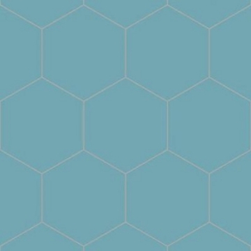 Picture of Bisazza Mosaico - Cementiles Full Colors Hex Turchino