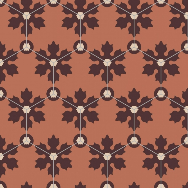 Picture of Bisazza Mosaico - Cementiles Decorations Hex Freeze Siena