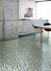 Picture of Bisazza Mosaico - Cementiles Decorations Hex Grit Blue