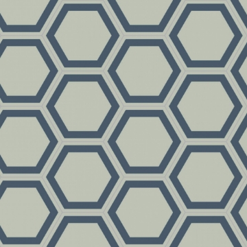 Picture of Bisazza Mosaico - Cementiles Decorations Hex Honey Bismarck