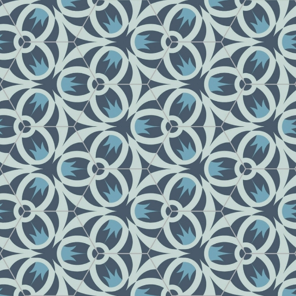 Picture of Bisazza Mosaico - Cementiles Decorations Hex Oak Pacific