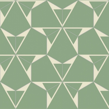 Picture of Bisazza Mosaico - Cementiles Decorations Hex Plisados Jade C