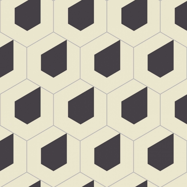 Picture of Bisazza Mosaico - Cementiles Decorations Hex Rain 10