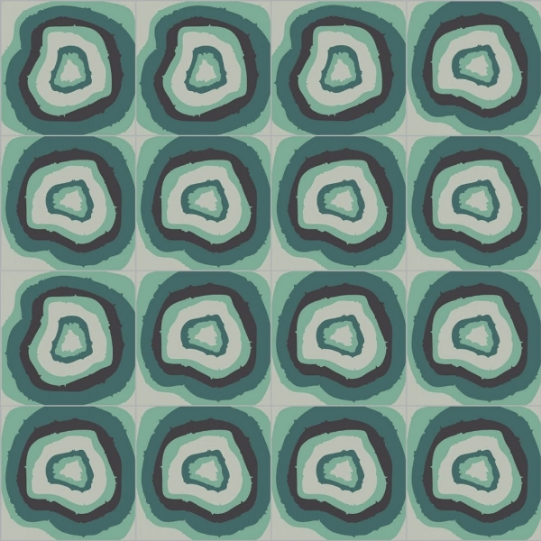 Picture of Bisazza Mosaico - Cementiles Decorations Square Brazilian Agata Verde