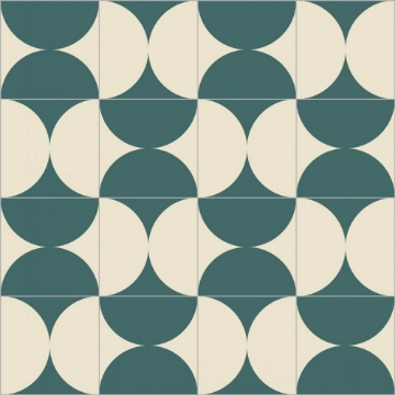 Picture of Bisazza Mosaico - Cementiles Decorations Square Butterfly 2