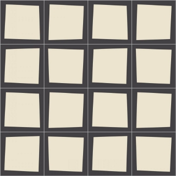 Picture of Bisazza Mosaico - Cementiles Decorations Square Carreau BW