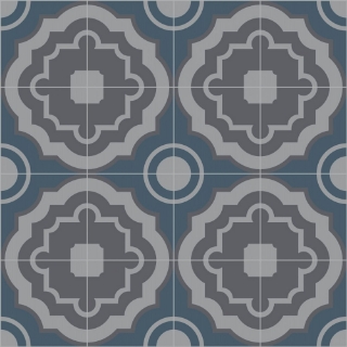 Picture of Bisazza Mosaico - Cementiles Decorations Square Cupcake Shark