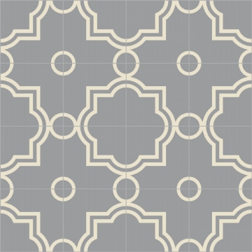 Picture of Bisazza Mosaico - Cementiles Decorations Square Temple Beton