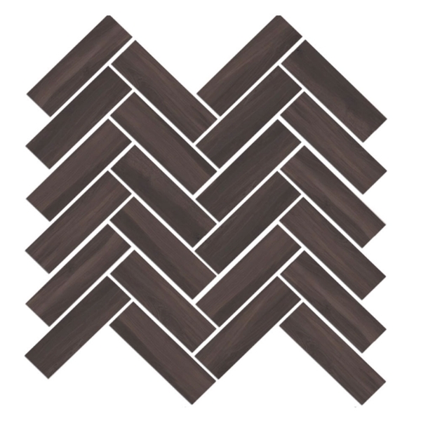 Picture of Milestone - Mood Wood Herringbone Brown