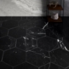 Picture of SOHO Studio Corp - Nero Marquina Hexagon Hexagon