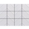 Picture of Emser Tile - Kumito White Chevron