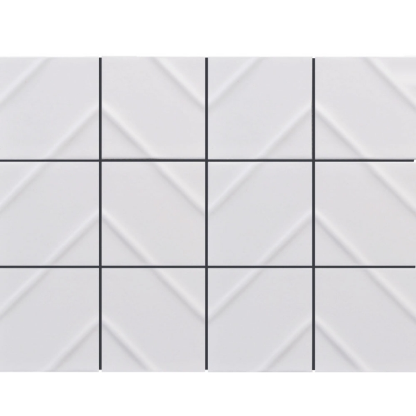Picture of Emser Tile - Kumito White Chevron