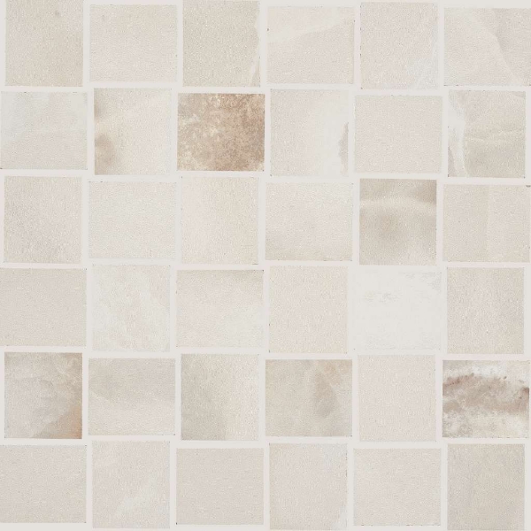 Picture of Shaw Builder - Onyx Basketweave Mosaic Ivory