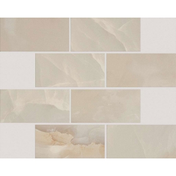 Picture of Shaw Builder - Onyx Brick Mosaic Polish 3 x 6 Beige