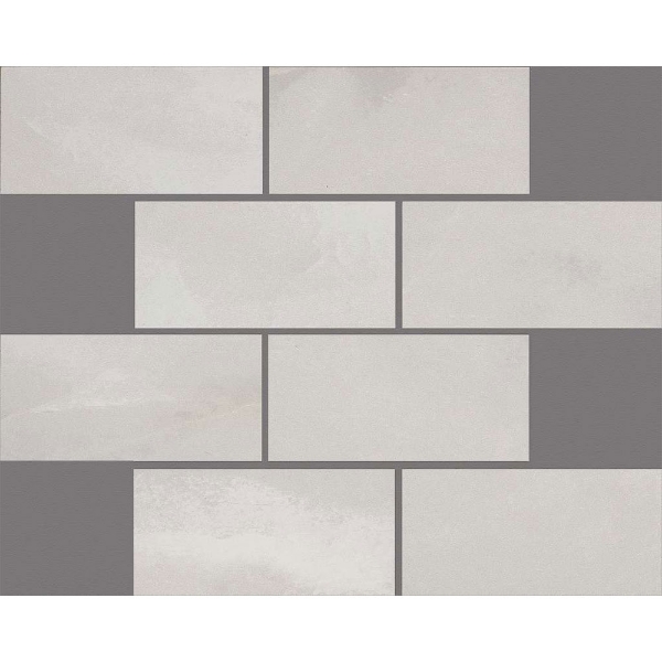Picture of Shaw Builder - Onyx Brick Mosaic Polish 3 x 6 White