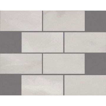 Picture of Shaw Builder - Onyx Brick Mosaic Matte 3 x 6 White