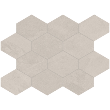 Picture of Unicom Starker - Brazillian Slate Mosaic Hexagon Oxford White