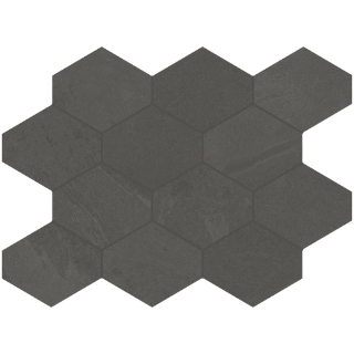 Picture of Unicom Starker - Brazillian Slate Mosaic Hexagon Pencil Grey