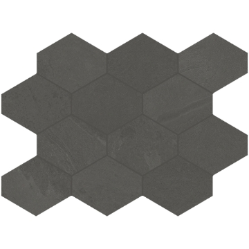 Picture of Unicom Starker - Brazillian Slate Mosaic Hexagon Pencil Grey