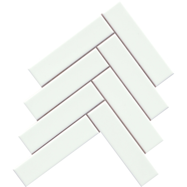 Picture of Emser Tile - Cognito Ice Herringbone Glossy