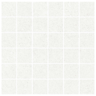 Picture of American Wonder Porcelain - Mars Stone II Mosaic White Dune