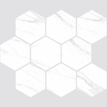 Picture of American Wonder Porcelain - Sherron Mosaic Hex Oro