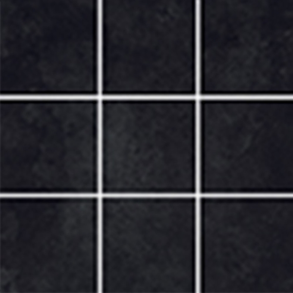 Picture of Stone Peak - Wave Mosaic 4 x 4 Honed Coal