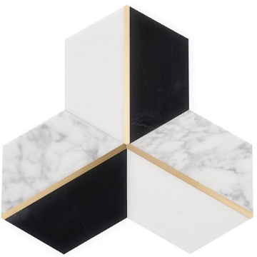 Picture of SOHO Studio Corp - Carraway Nero Blanco