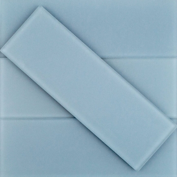 Picture of SOHO Studio Corp - Crystal 4 x 12 Frosted Blue-Gray