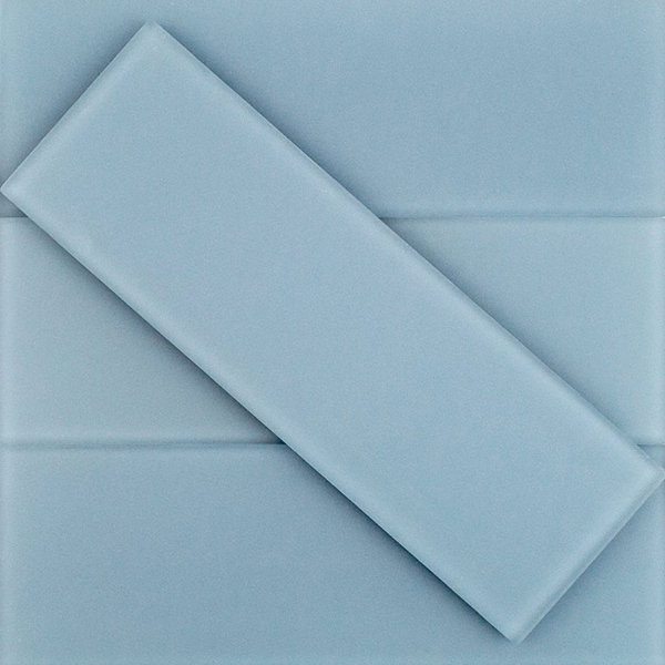 Picture of SOHO Studio Corp - Crystal 4 x 12 Frosted Blue-Gray