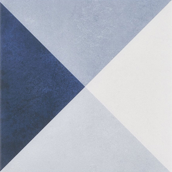 Picture of SOHO Studio Corp - GeoPrism Cement Deco Blue