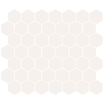 Picture of American Olean - Color Story Mosaic Hexagon Glossy Ice White